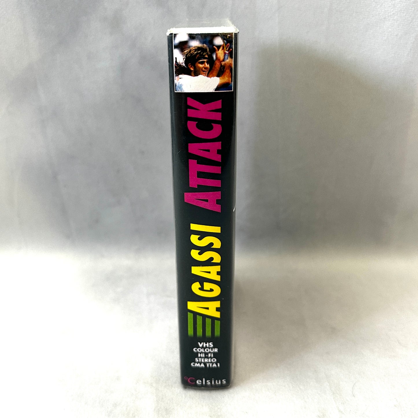 Andre Agassi Attack Nick Bollettieri Tennis Training VHS Video Tape 1992