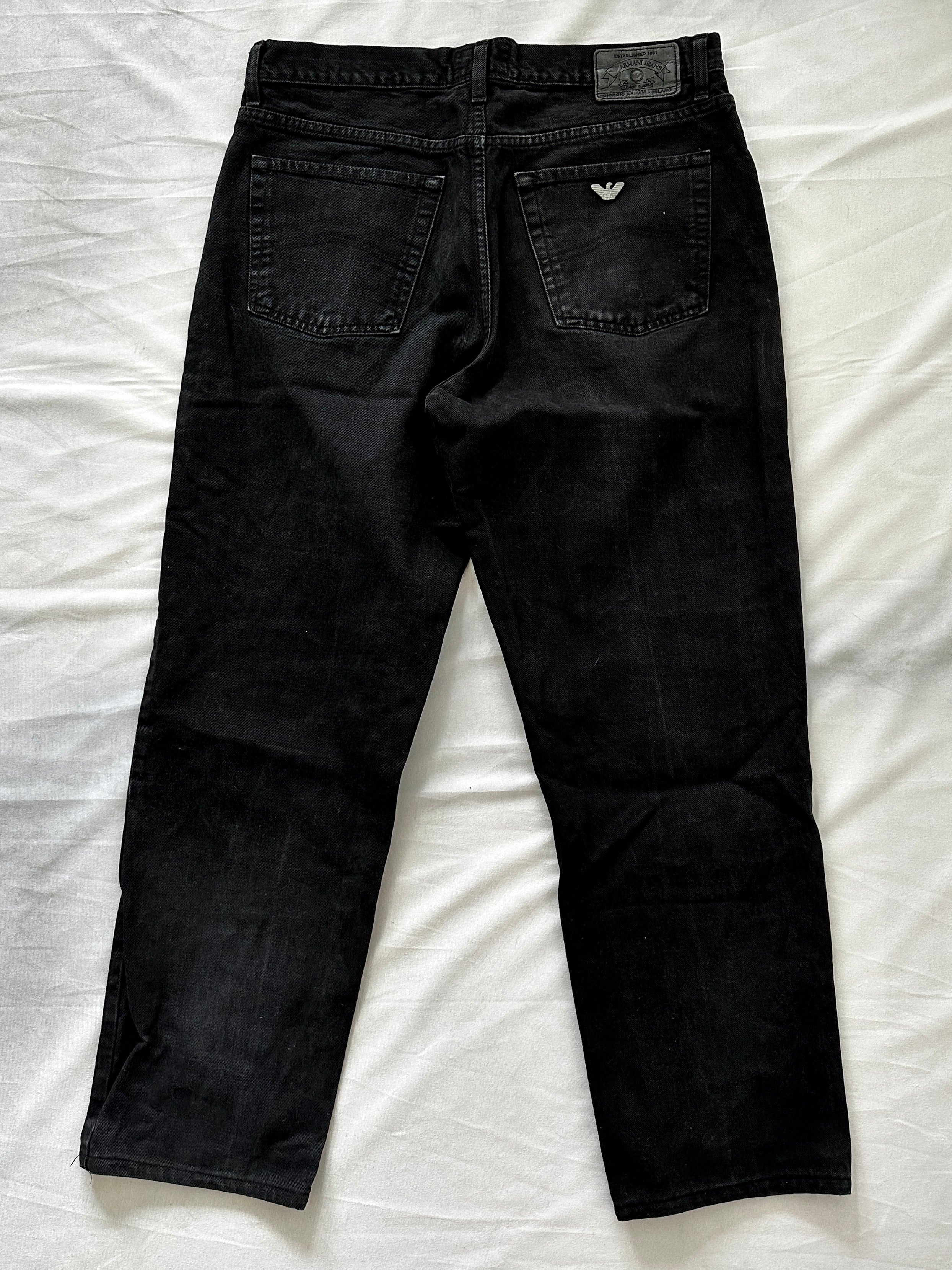 Armani Jeans Vintage 80s Pants - 36 - Made in Italy