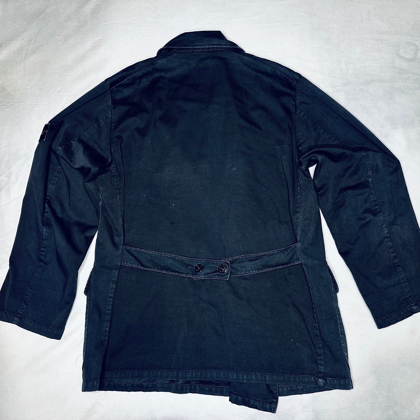 Stone Island 1995 Cotton Peacoat - L - Made in Italy