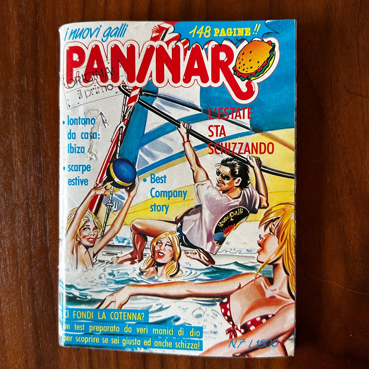Paninaro Magazine - I nuovi galli - N. 7 Summer 1986