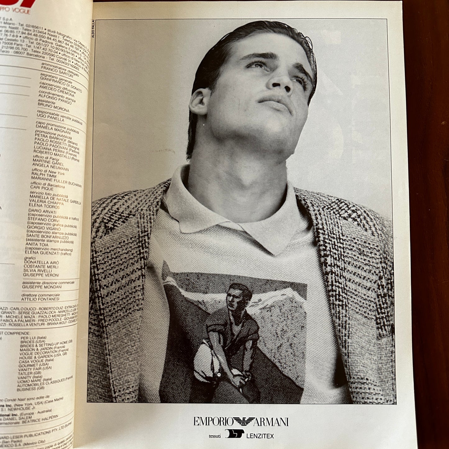 Per Lui Magazine - Italy - Novembre 1986