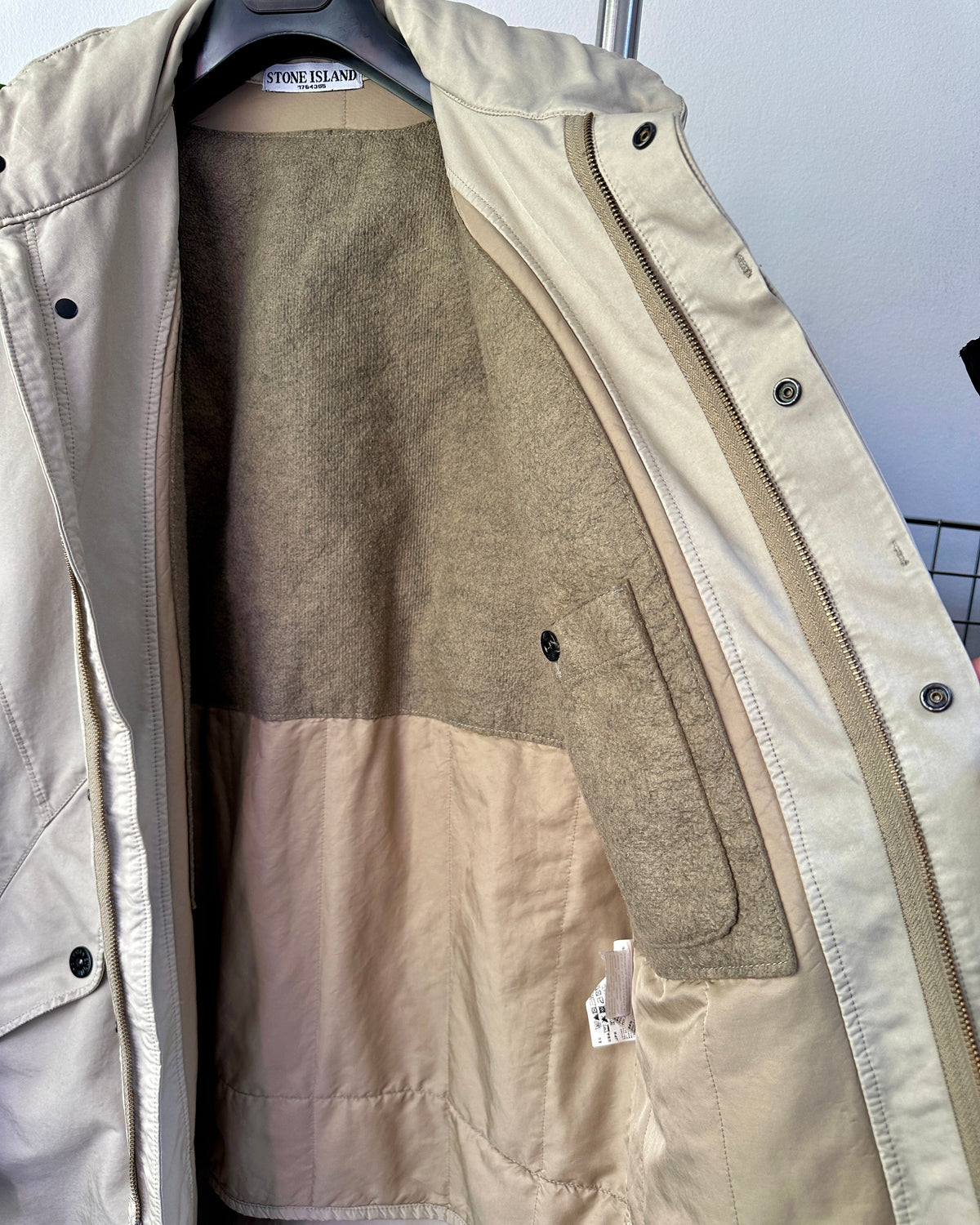 Stone Island 2009 Microfibre Parka Jacket - M