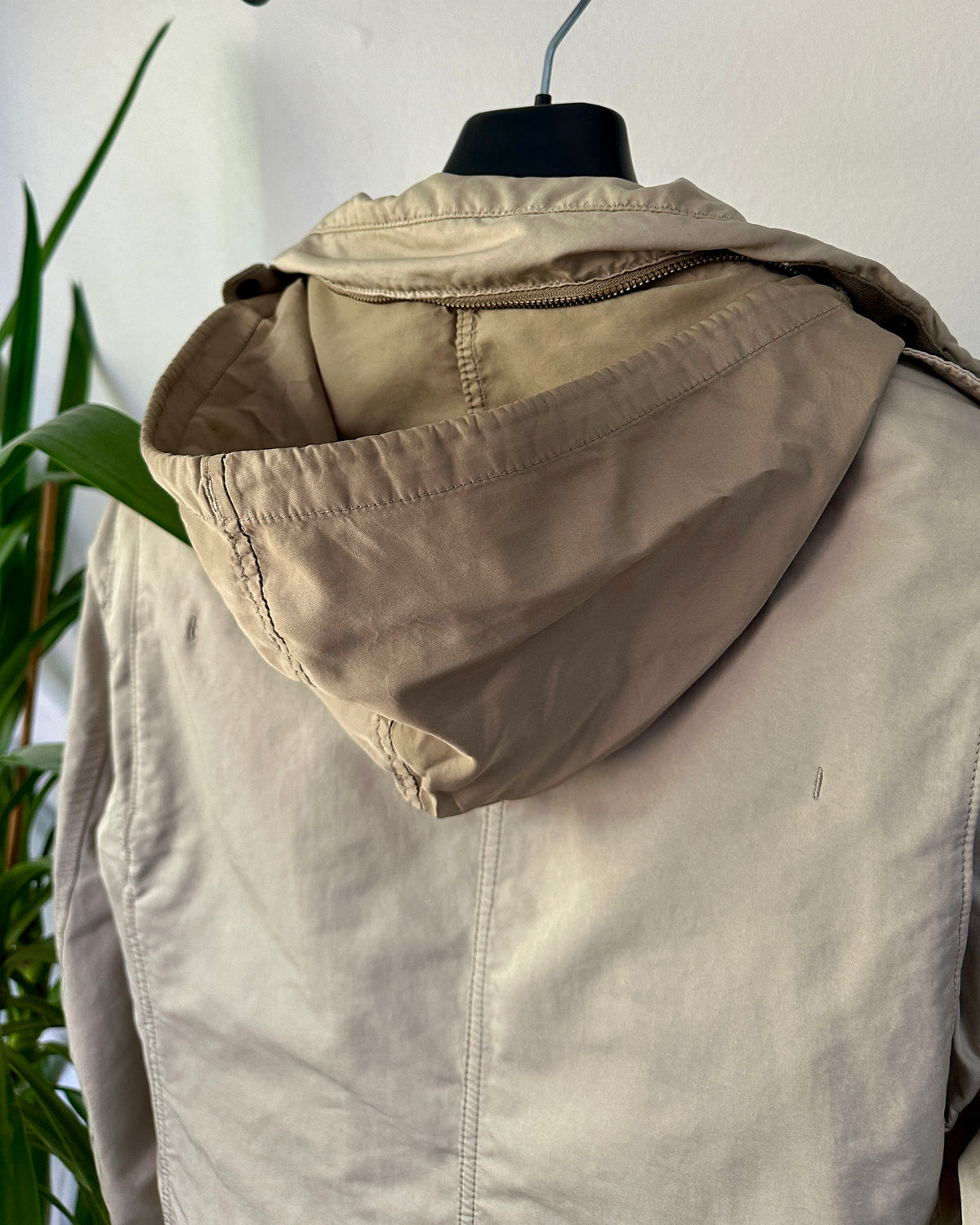 Stone Island 2009 Microfibre Parka Jacket - M