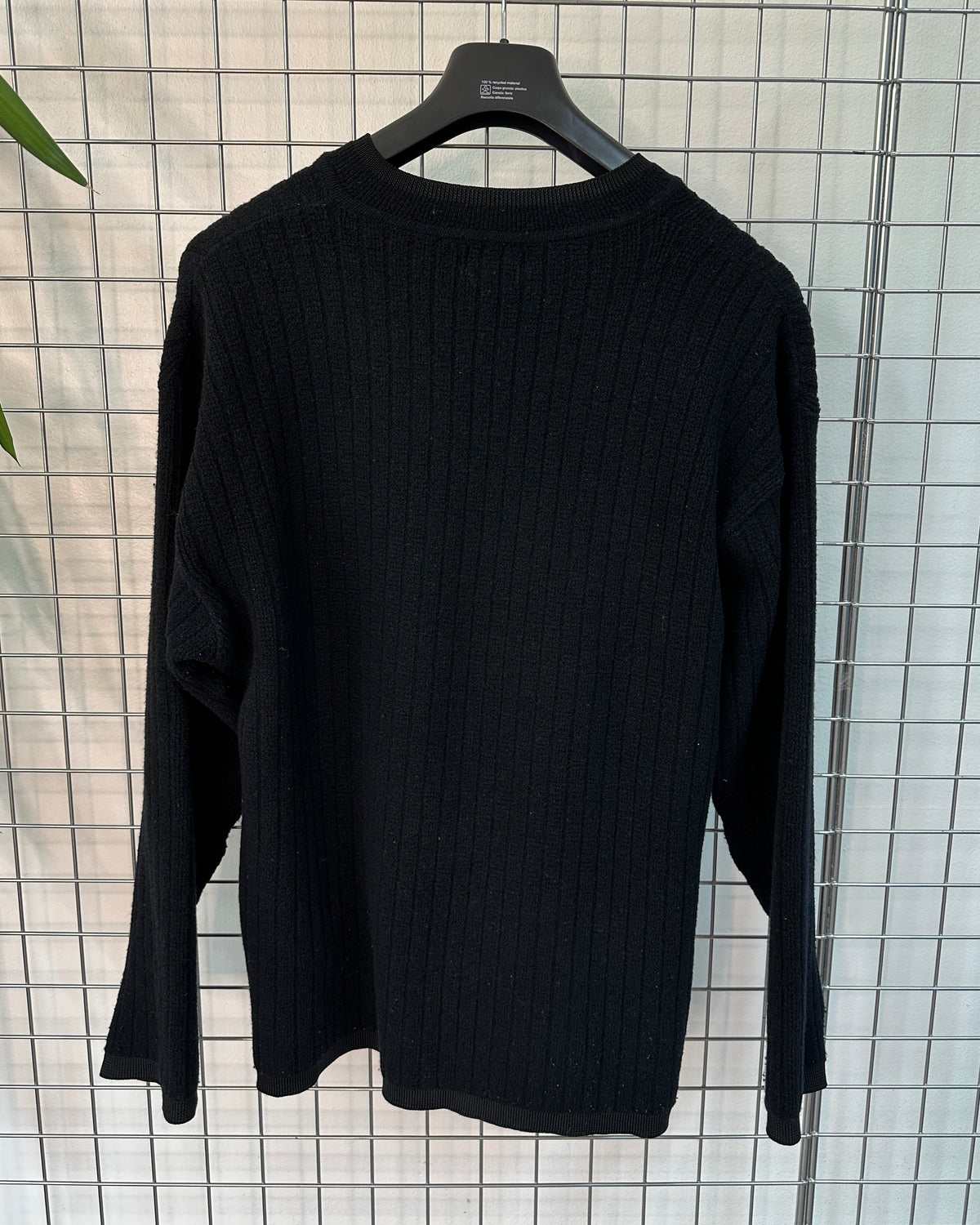 Boneville 1997 Vintage Wool V-Neck Sweater - 4 / L - Made in Italy