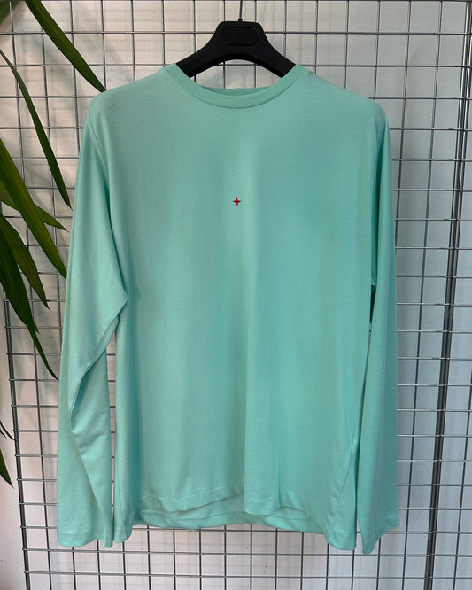 Stone Island Marina 2021 Cotton/Polyester Seaqual Yarn Longsleeve T-Shirt - XL