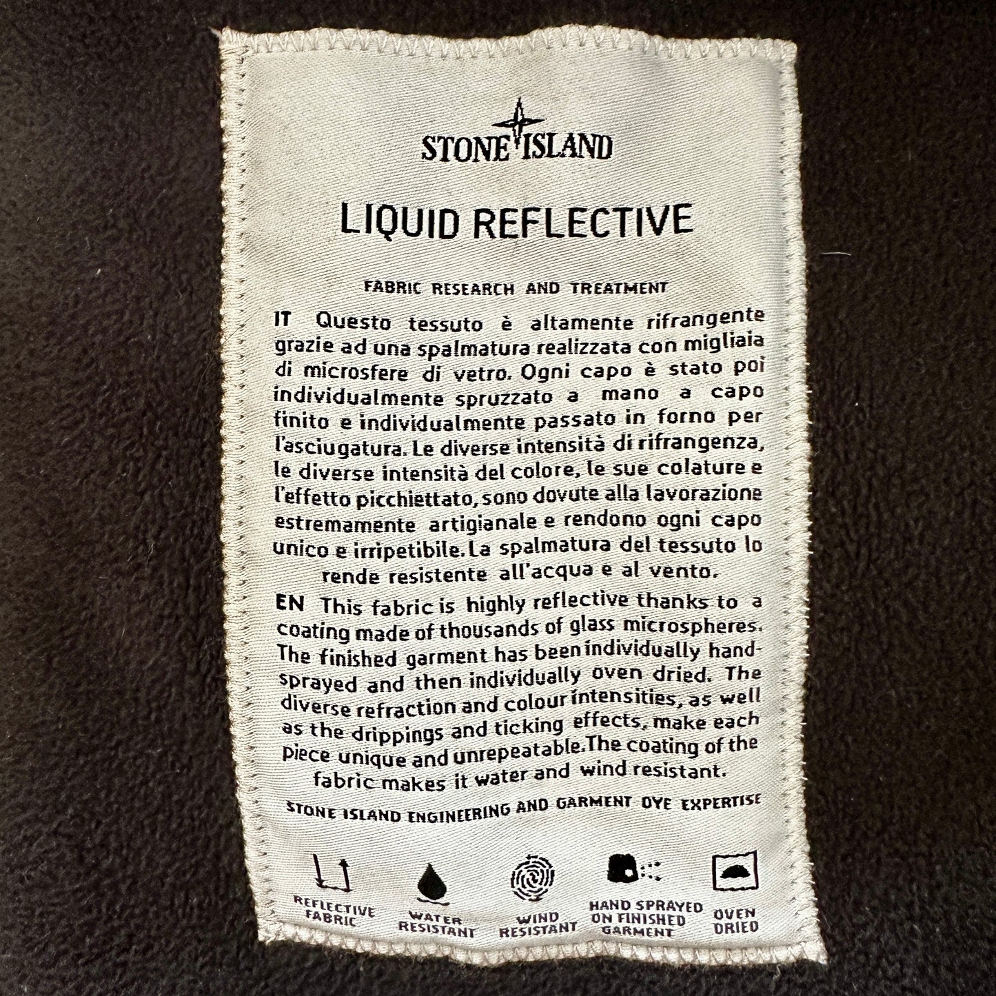 Stone Island 2011 Liquid Reflective Jacket - Archivio - L