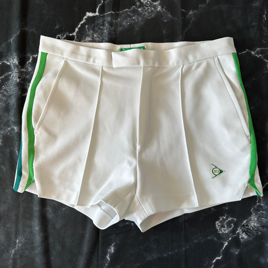 Dunlop Sportswear Vintage 80s Tennis Shorts - L - Made in Spain