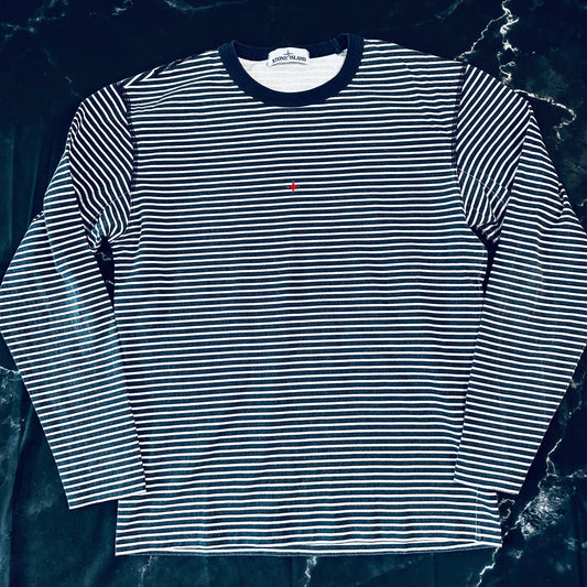 Stone Island Marina 2019 Navy Longsleeve T-Shirt - M