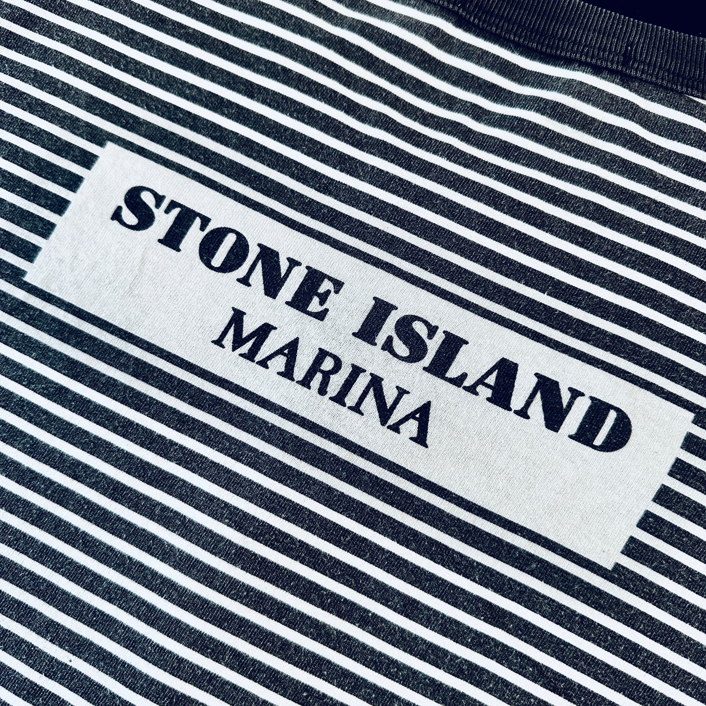Stone Island Marina 2019 Charcoal Longsleeve T-Shirt - M