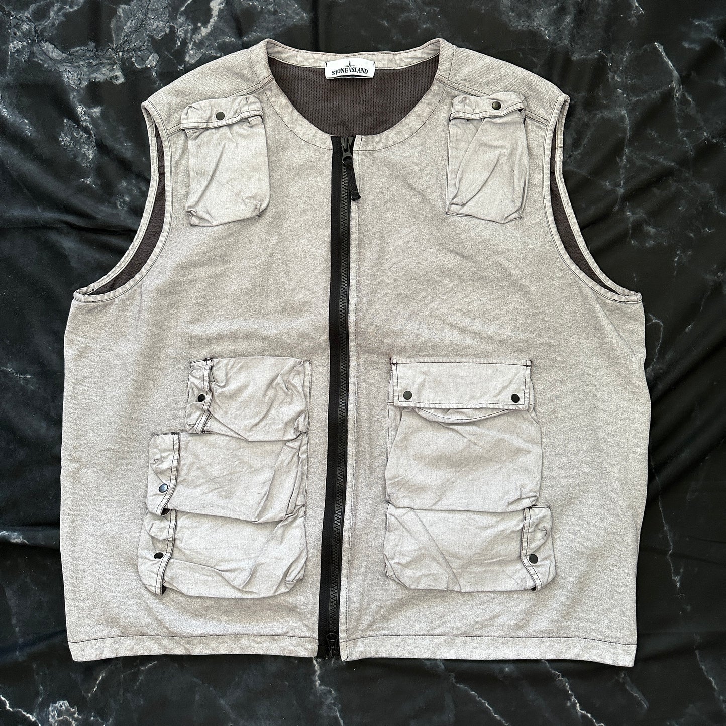 Stone Island Felpa Placcata Vest 2019 - 3XL - Made in Italy