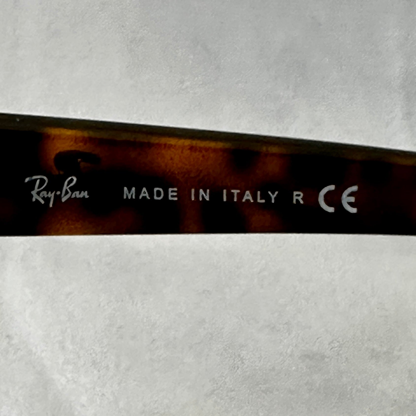 Ray ban made in best sale italy ce