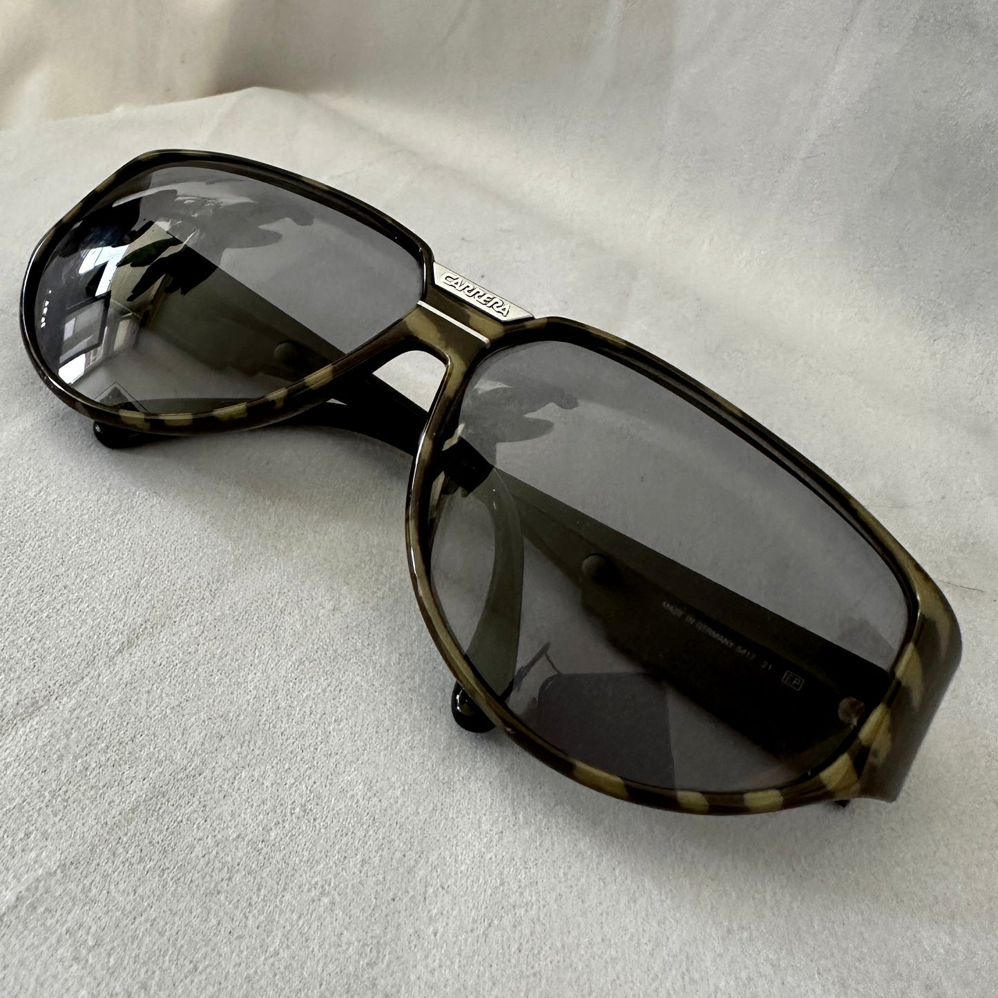 Carrera 5417 Vintage 90s Sunglasses Black/Khaki - Made in Germany