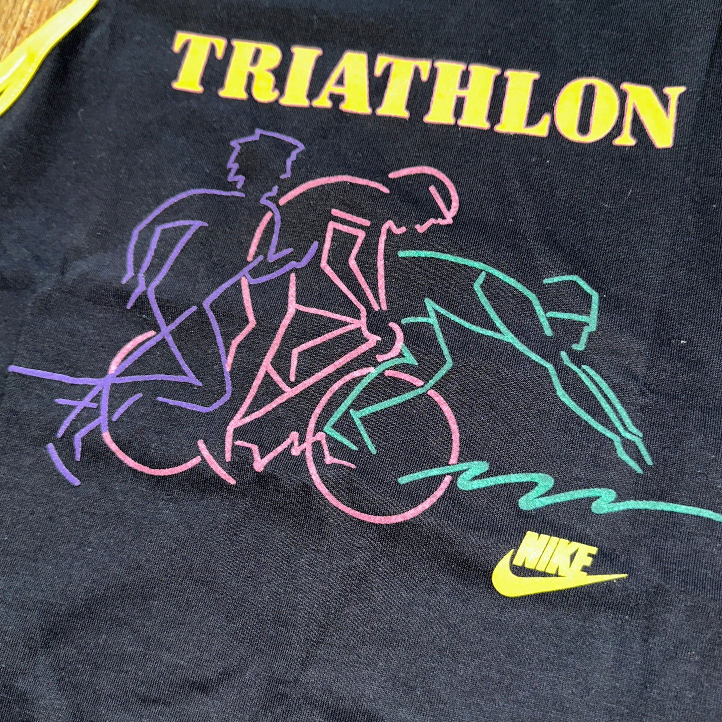 Nike 1989 Vintage Triathlon Tank Top - M - Made in Italy