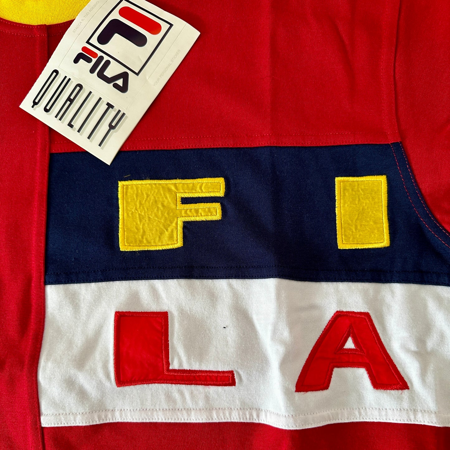 Fila Sports Vintage 1993 T-Shirt Red - 50 / M