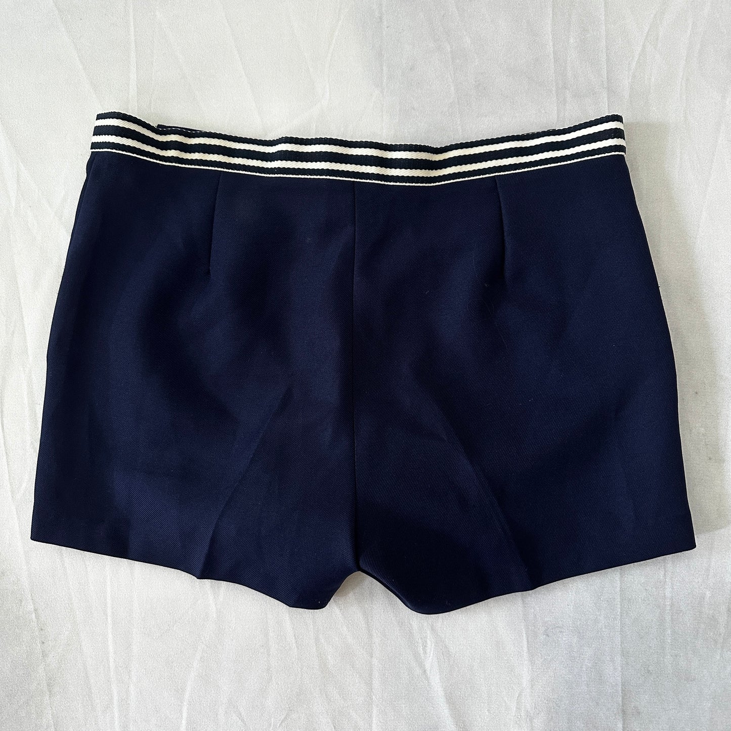 80s Vintage Tennis Shorts - Navy - M
