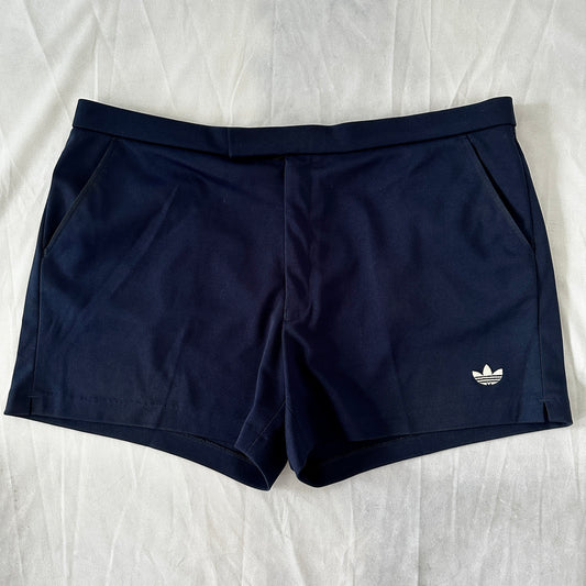 Adidas Vintage 80s Tennis Shorts - Navy - 56