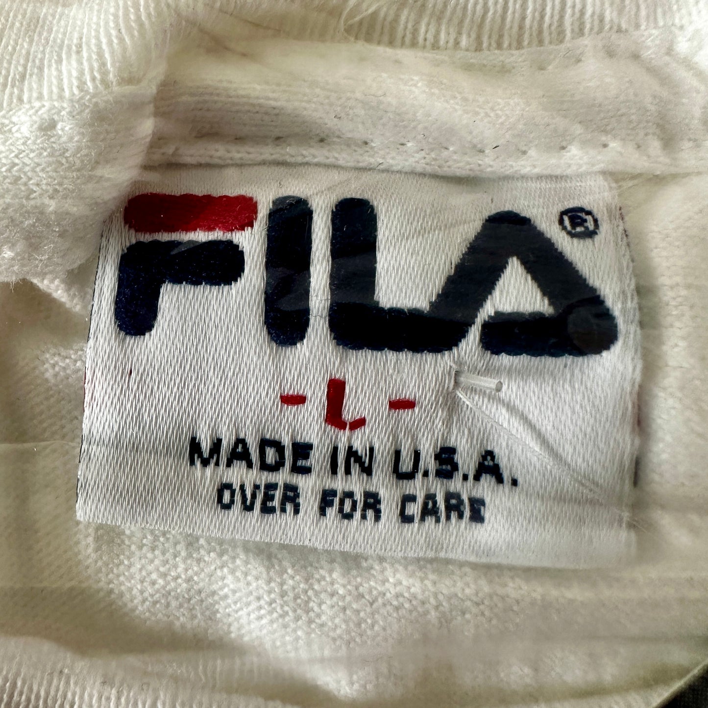 Fila Vintage 1994 Front Logo 3 T-Shirt Sealed Bag BNWT - L - Made in USA