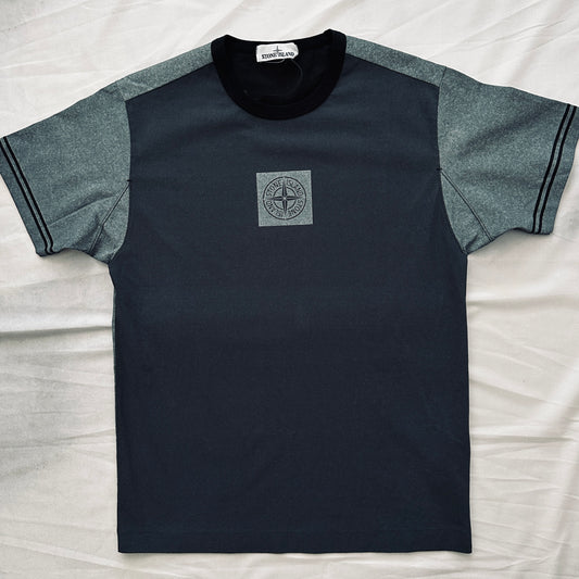 Stone Island Jersey Placcato Box Logo T-Shirt 2019 - L - Made in Italy