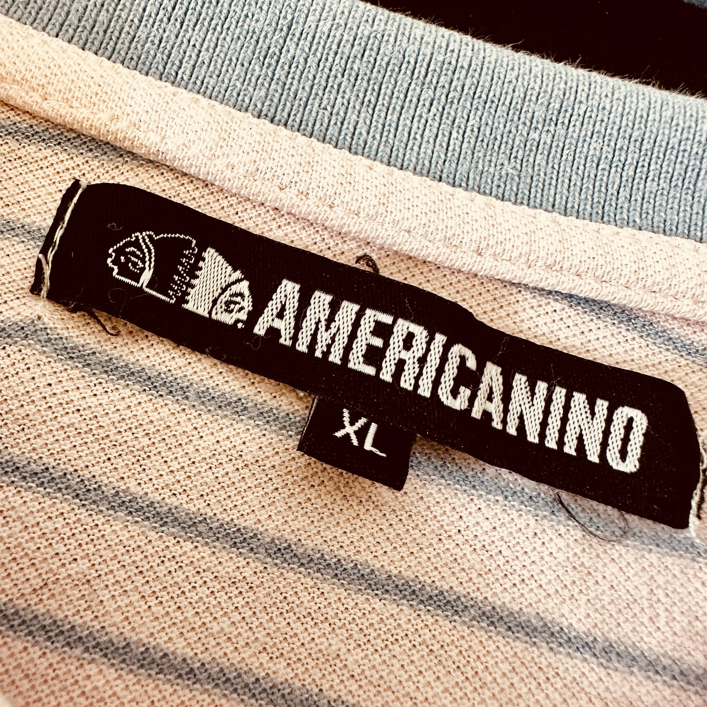 Americanino Vintage 80s Polo Shirt - L