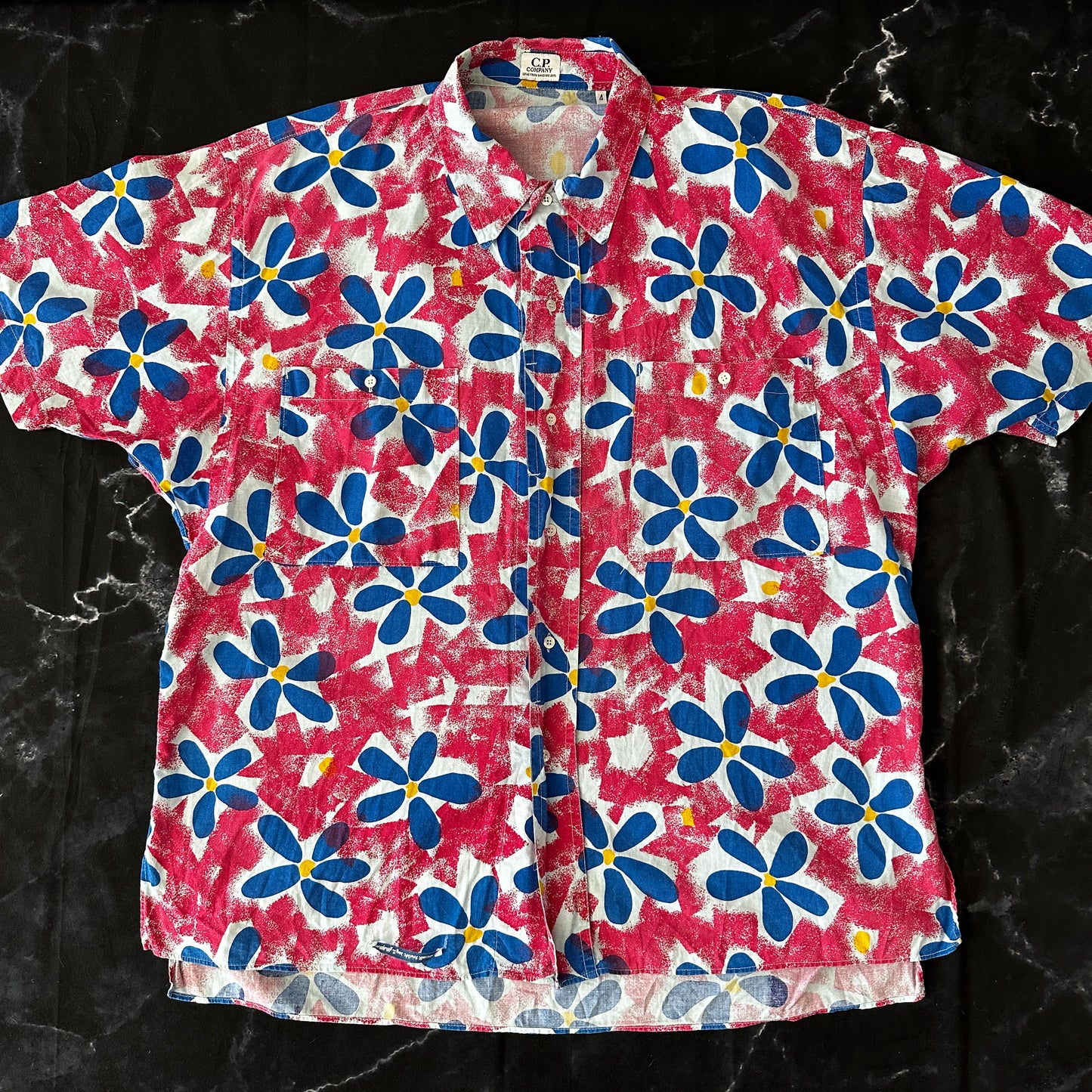 C.P. Company Vintage Floral Shirt - 4 / L - Made in Italy