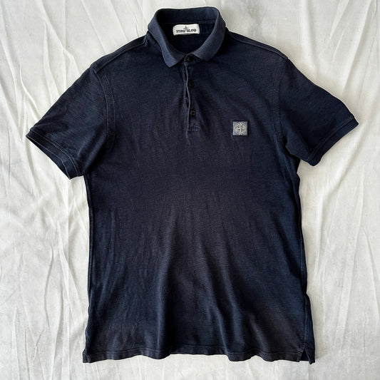 Stone Island Fissato Dye Treatment Polo Shirt 2017 - XL