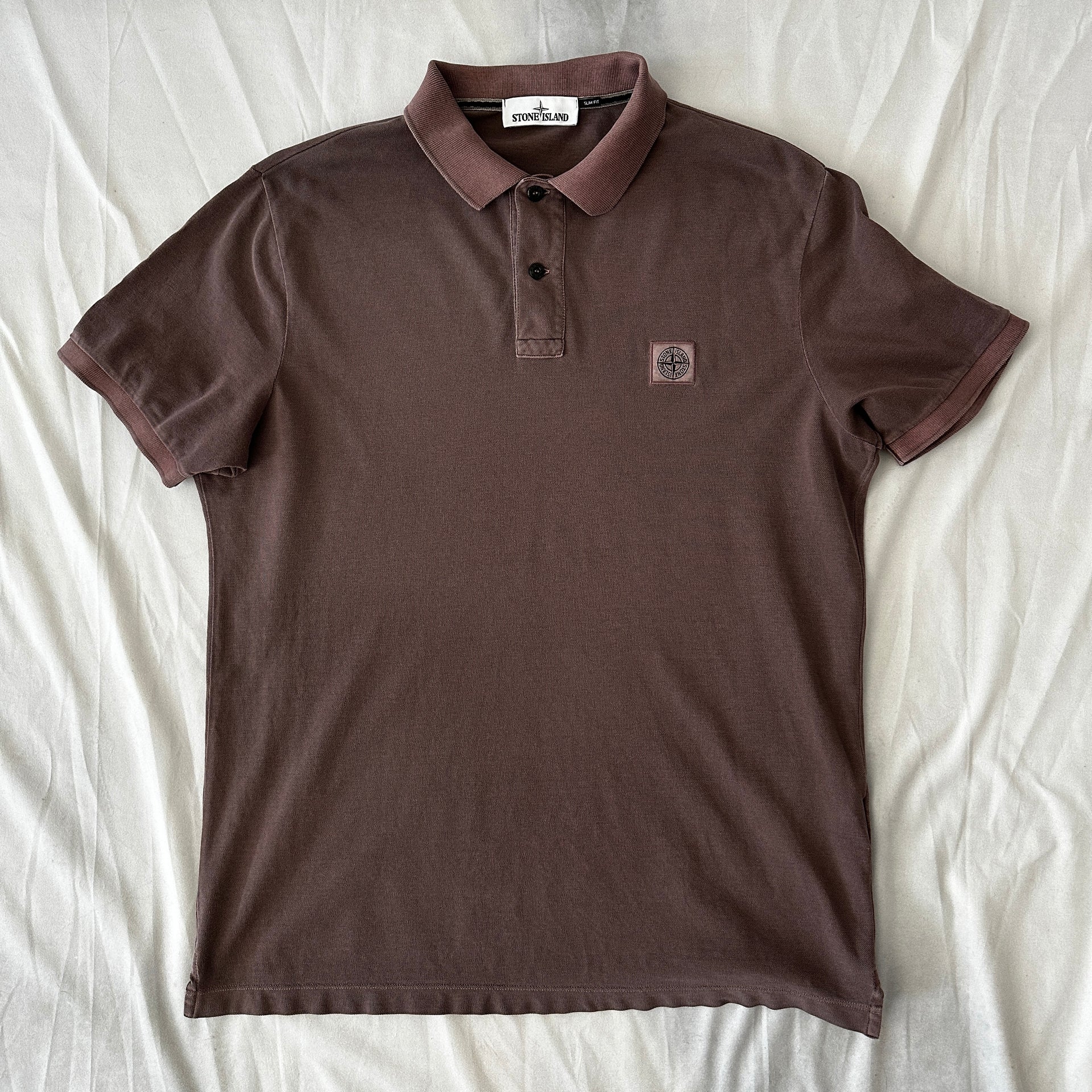 Stone Island Pigment Dye Treatment Polo Shirt 2018 XXL – Club