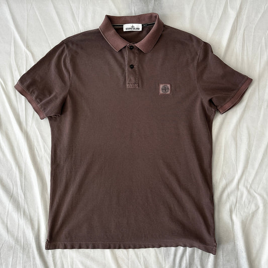 Stone Island Pigment  Dye Treatment Polo Shirt 2018 - XXL