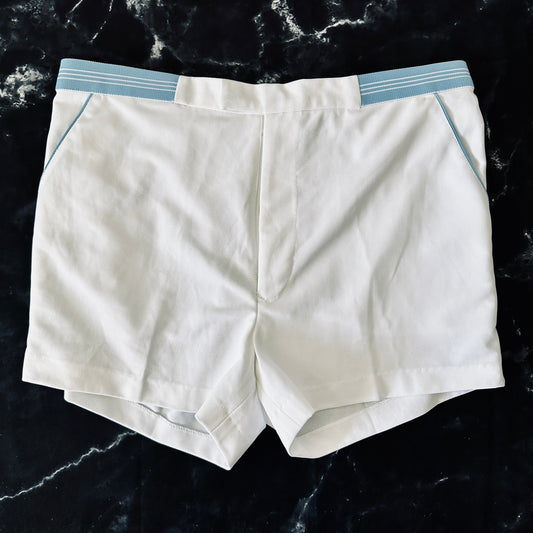 Vintage Tennis Shorts - White -50 / M