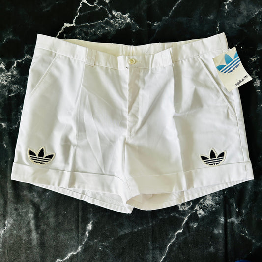 Adidas 80s Vintage Tennis Shorts - Deadstock - 54 / XL - Made in West Germany