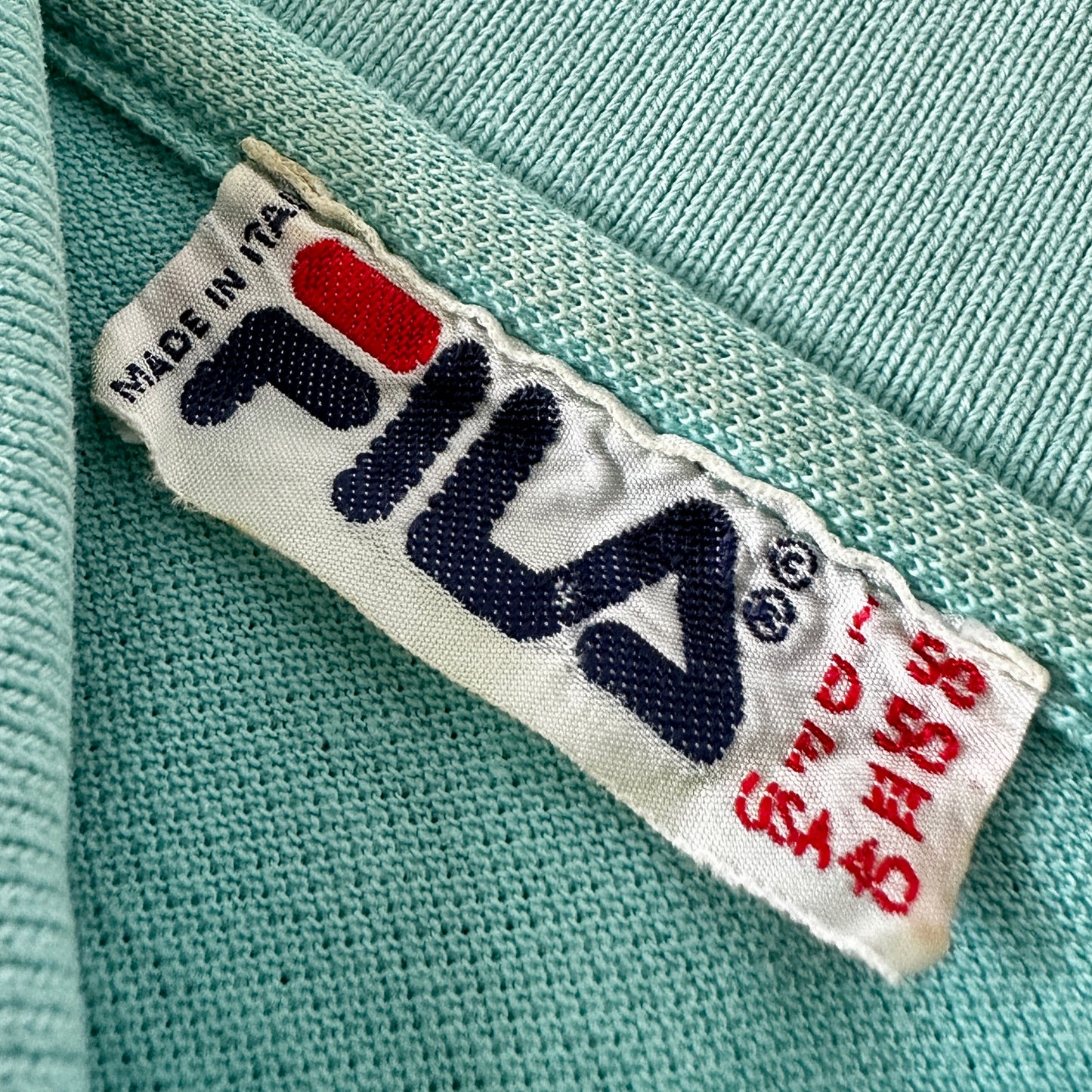 Fila Vintage 80s Polo Shirt - 50 / M - Made in Italy