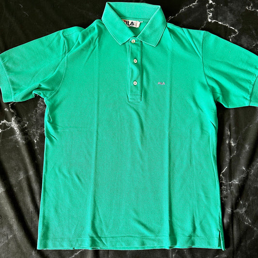 Fila Vintage 80s Polo Shirt - 52 / L - Made in Italy