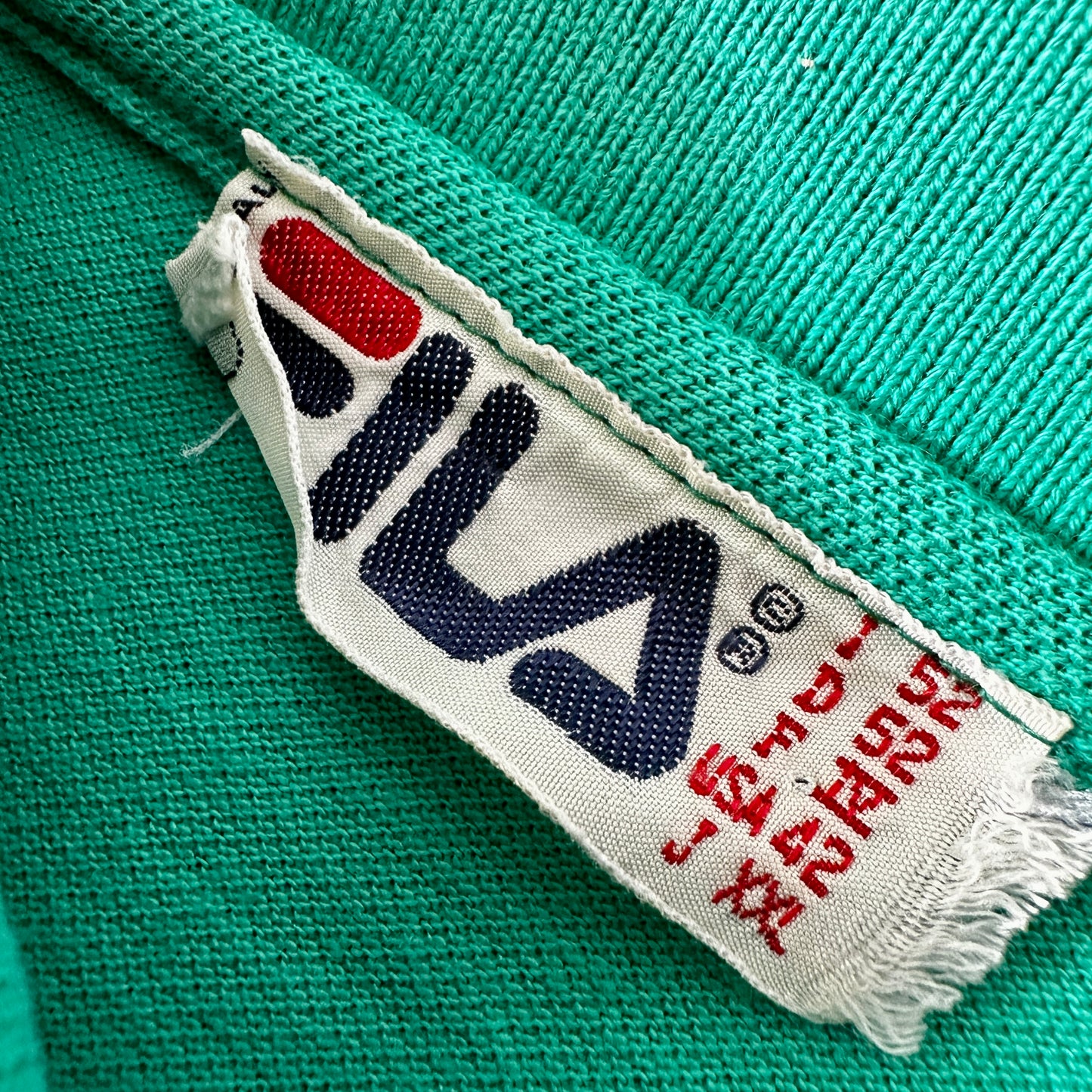 Fila Vintage 80s Polo Shirt - 52 / L - Made in Italy