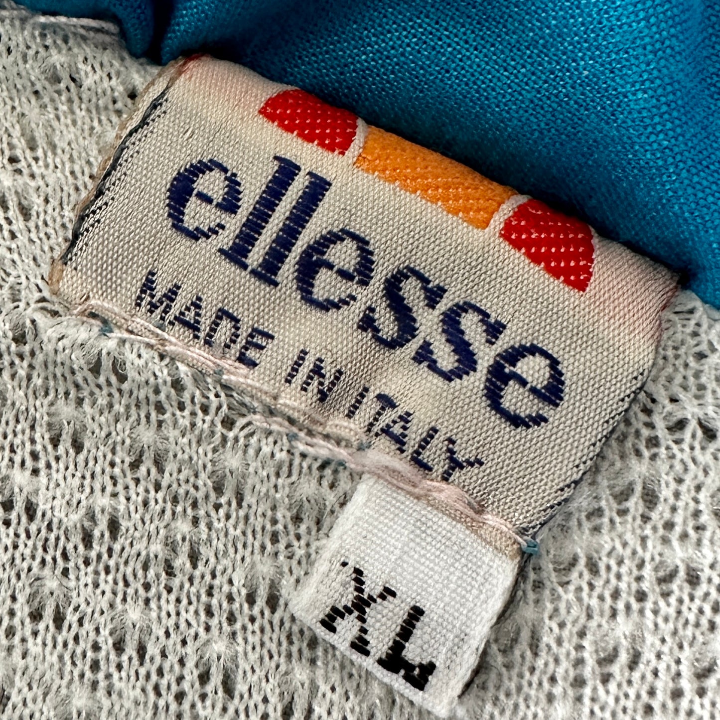 Ellesse Vintage 80s Track Jacket - XL - Made in Italy
