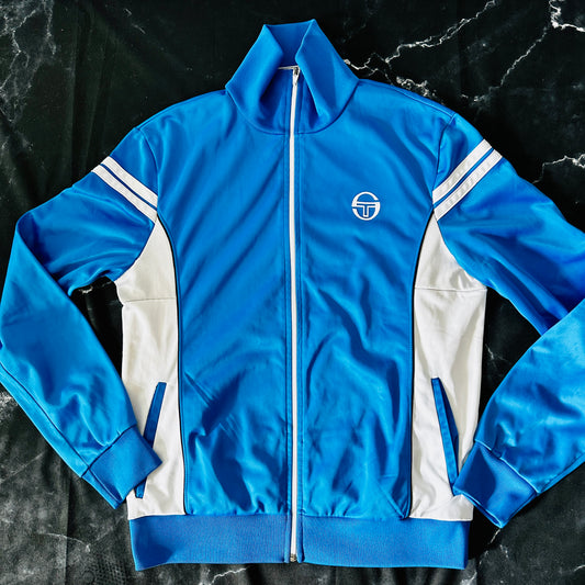 Sergio Tacchini Vintage 80s Track Jacket - 52 / L - Made in Italy