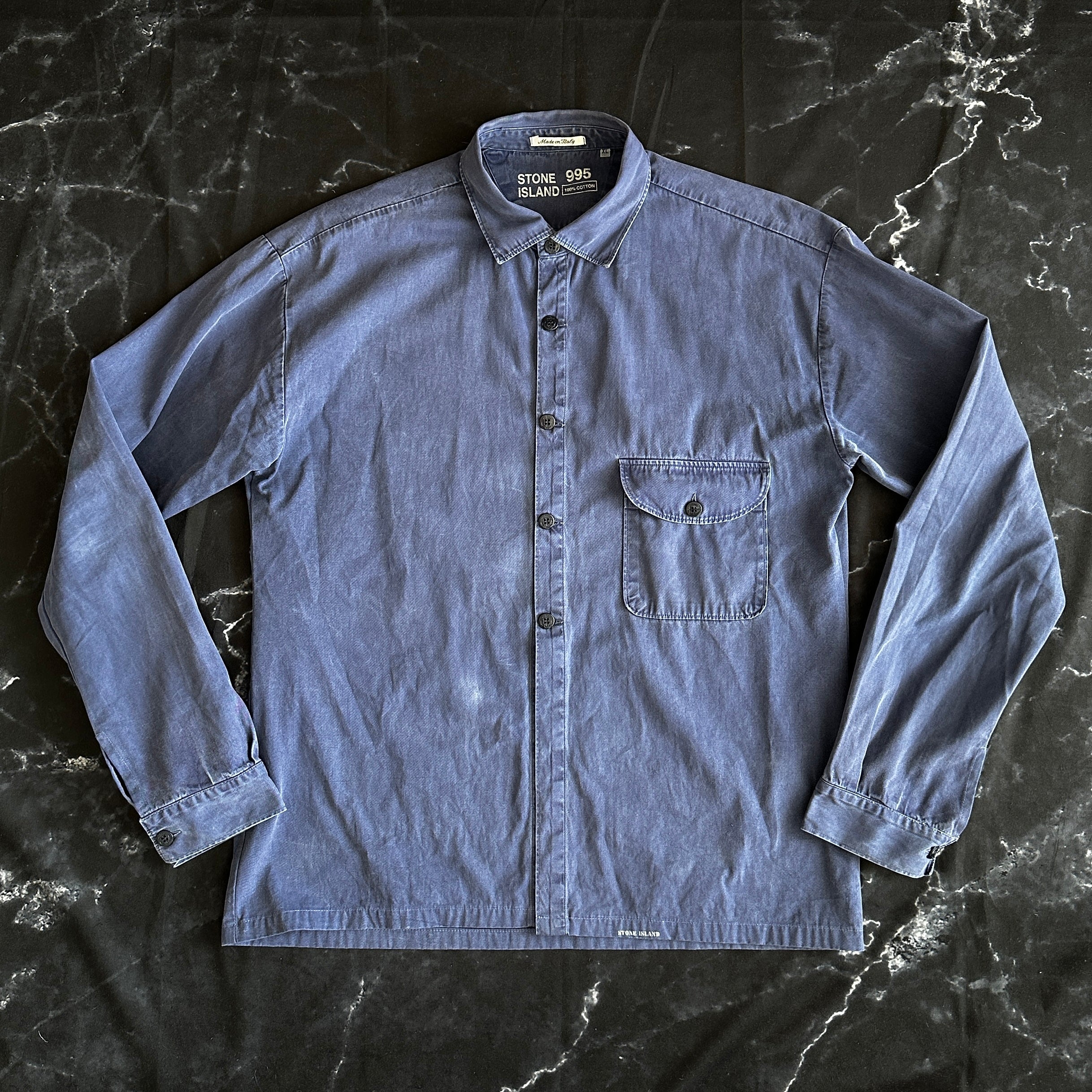 Stone island clearance overshirt xl