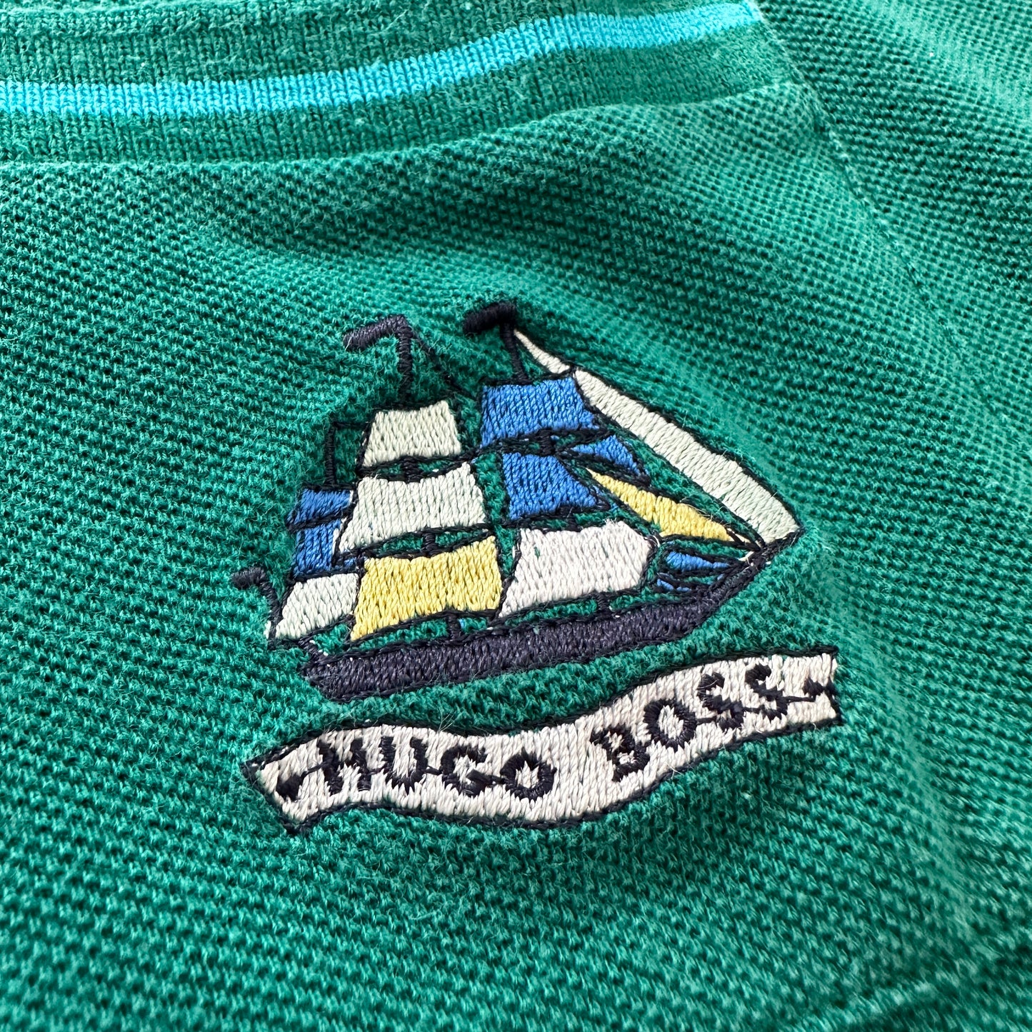 Hugo Boss Sports - Vintage 80s Polo Shirt - M