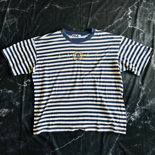 Fila 80s Vintage Marina T-Shirt - 50 / M - Made in Italy