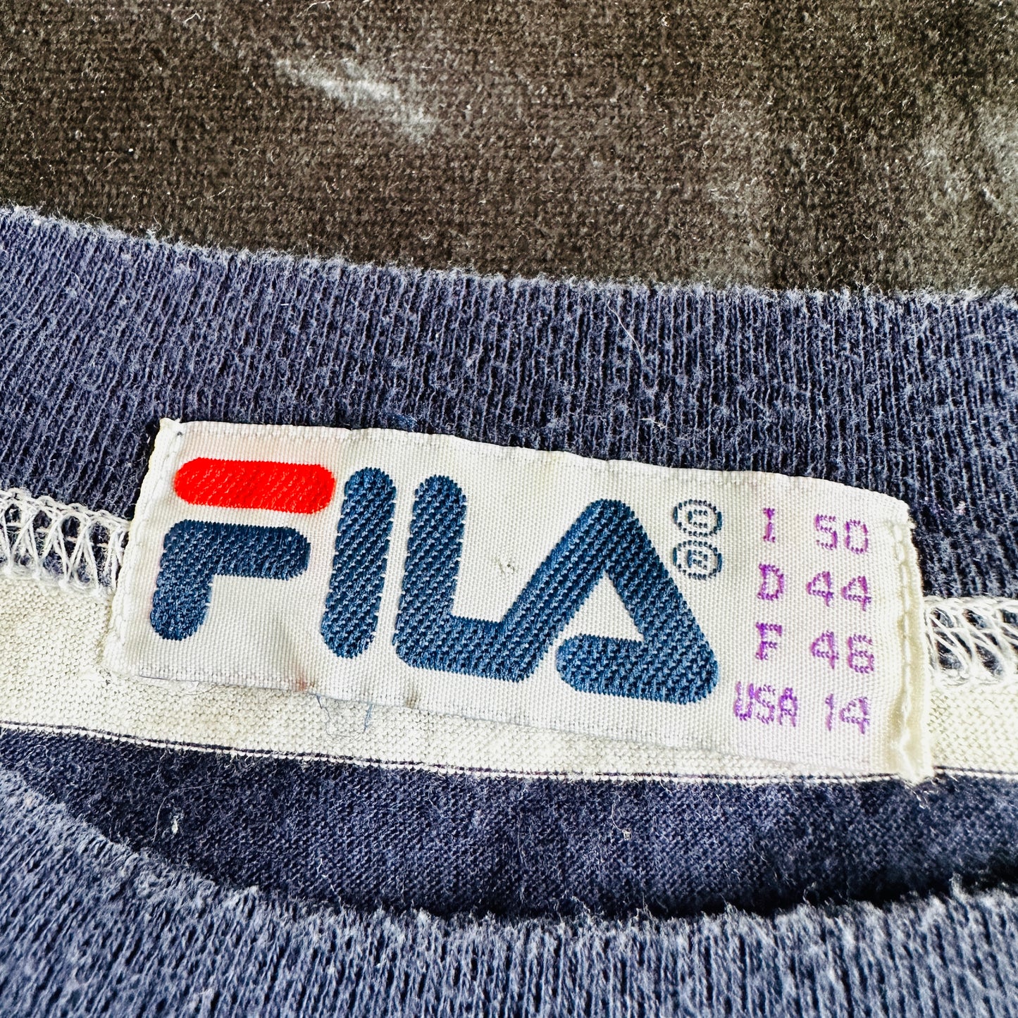 Fila 80s Vintage Marina T-Shirt - 50 / M - Made in Italy