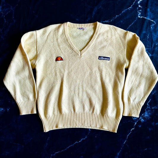 Ellesse 80s Vintage Sweater - M - Made in Italy