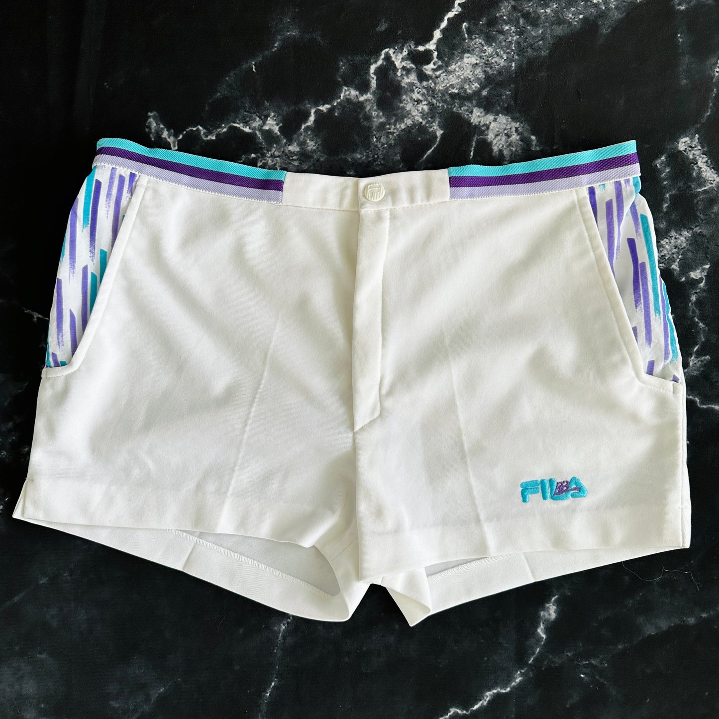 Fila Vintage Boris Becker 80s Tennis Shorts - 54 / L - Made in Italy