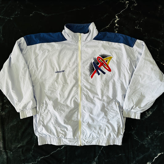 Adidas Vintage 80s Edberg Tennis Track Jacket - 52 / L