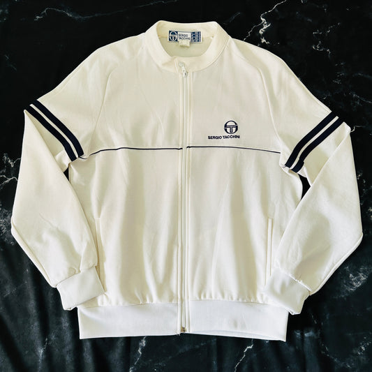 Sergio Tacchini Vintage 1982 Avalon Track Jacket - 50 / M - Made in Italy