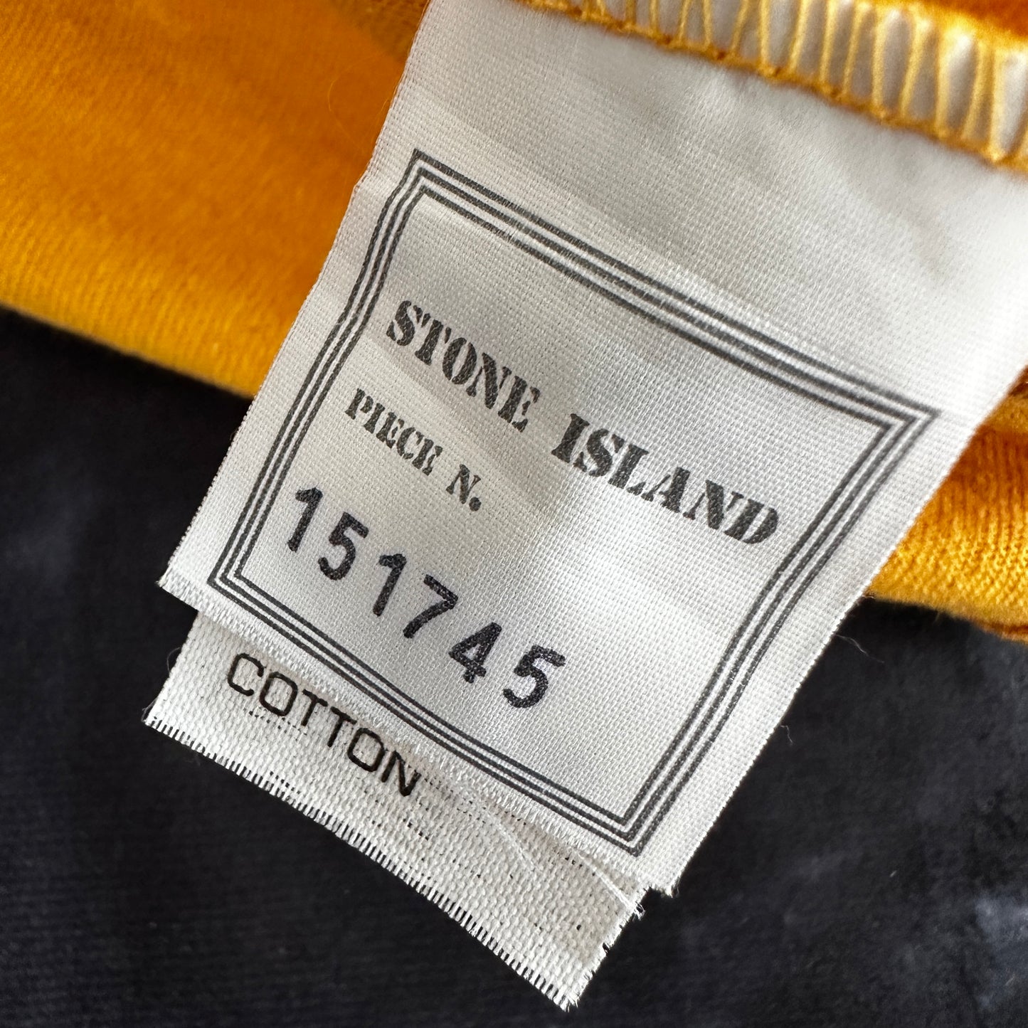 Stone Island Vintage 80s Henley T-Shirt - M - Made in Italy