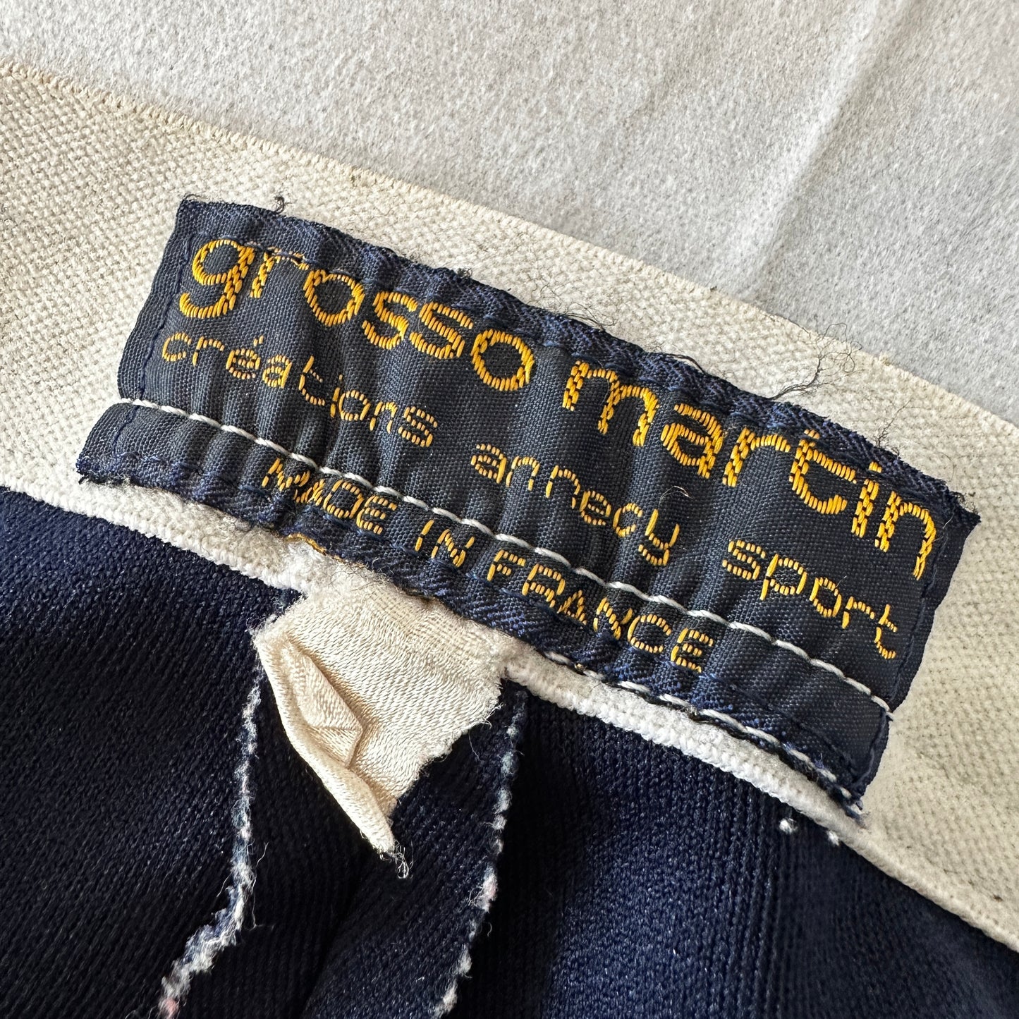 Grosso Martin Vintage 80s Tennis Shorts - S - Made in France